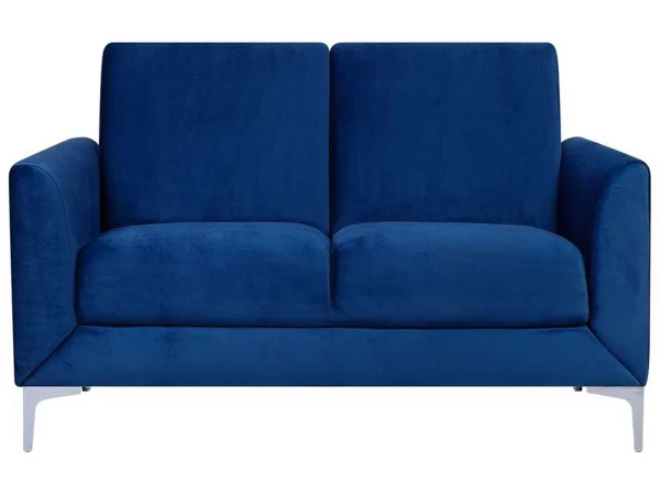 Sofa FENES, 2er Sitzer, Dunkelblau CH