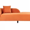 Chaise lounge brick orange LE CRAU
