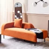 Chaise lounge brick orange LE CRAU