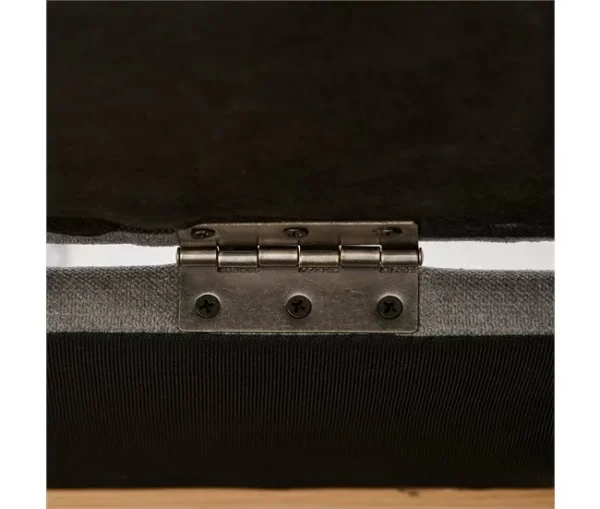 HOMCOM Sofá de 3 lugares acolchoado com 3 almofadas e apoios de braço Espaço de armazenamento Estilo moderno para sala de estar Quarto 166,5x62x82 cm cinza