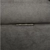 HOMCOM Sofá de 3 lugares acolchoado com 3 almofadas e apoios de braço Espaço de armazenamento Estilo moderno para sala de estar Quarto 166,5x62x82 cm cinza