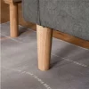HOMCOM Sofá de 3 lugares acolchoado com 3 almofadas e apoios de braço Espaço de armazenamento Estilo moderno para sala de estar Quarto 166,5x62x82 cm cinza