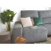 Chaise longue relaxe elétrico BALTIA esquerda 4 lugares cinza claro
