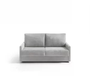 Sofá cama de 2 lugares AVA cinzento