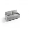 Sofá cama de 2 lugares AVA cinzento