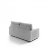 Sofá cama de 2 lugares AVA cinzento