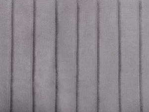 Sofa TABY Samtstoff hellgrau CH