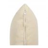 Chaise-longue à direita em veludo creme LANNILS