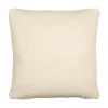 Chaise-longue à direita em veludo creme LANNILS