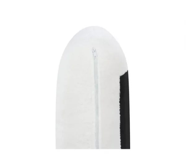 Sofá de 3 lugares em bouclé branco TROSA