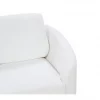 Sofá de 3 lugares em bouclé branco TROSA