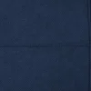 Chaise longue LOIRET, navy blue, fabric DEF