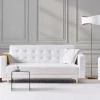 Seater ABERDEEN, white boucle DEF
