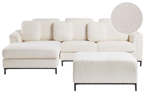 Sofa OSLO R + ottoman DEF