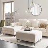 Sofa OSLO R + ottoman DEF