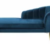 Chaislongue ALLIER rechtsseitig marineblau DEF