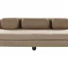 Sofa FANSEN, light brown fabric DEF