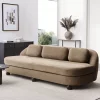 Sofa FANSEN, light brown fabric DEF