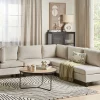5-Seater Modular Corner Sofa UNSTAD Light Beige DEF