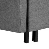 Sofa HOVIN, 2er Sitzer, grau CH