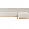 Left Corner Sofa Light Beige SOSJO