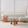 Left Corner Sofa Light Beige SOSJO