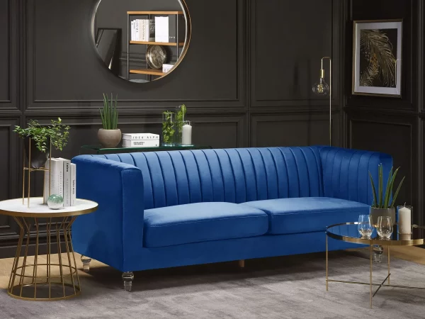 3-Seater ARVIKA Navy Blue CH