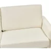 Sofá-cama Creme claro Bouclé