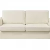 Sofá-cama Creme claro Bouclé