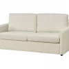Sofá-cama Creme claro Bouclé