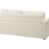 Sofá-cama Creme claro Bouclé