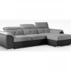 Chaise longue com cama ARCADIA dereita 4 lugares antracite