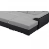 Chaise longue com cama ARCADIA dereita 4 lugares antracite