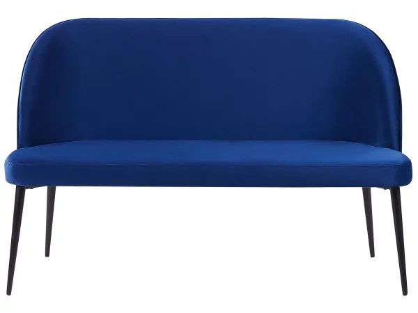 Sofa OSBY Samtstoff marineblau CH
