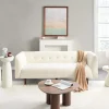 Boucle Sofa BYSKE Off-White DEF
