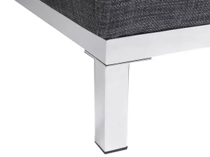Sofa Ecksofa OSLO R grau ohne Ottomane CH