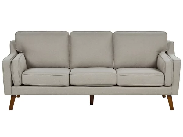 3 Seater Sofa LOKKA Beige DEF