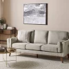 3 Seater Sofa LOKKA Beige DEF