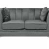 Sofa GAULA, grau, 2-er CH