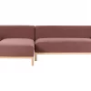 Right Corner Sofa Burgundy SOSJO