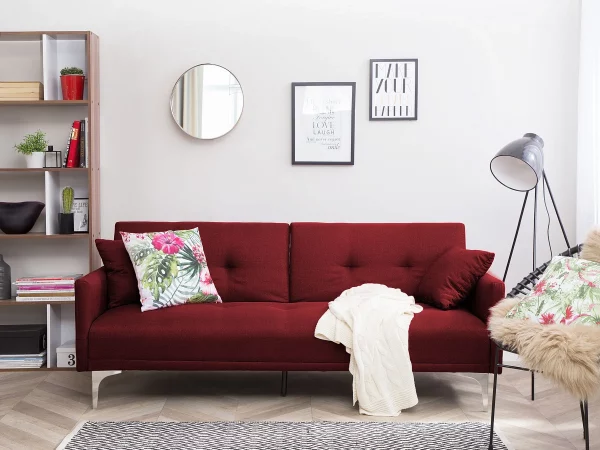 Schlafsofa LUCAN rot CH