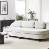 Sofa FANSEN, off white fabric DEF