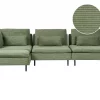 Right Corner Modular Sofa, EGERIS, green