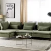 Right Corner Modular Sofa, EGERIS, green