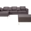 Sofa Ecksofa OSLO R braun CH