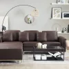 Sofa Ecksofa OSLO R braun CH