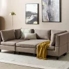 5-Seater Modular Sofa + Ottoman UNSTAD Brown DEF
