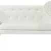 Sofa SKIBBY, white boucle DEF