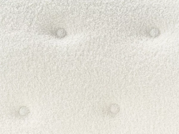Sofa SKIBBY, white boucle DEF