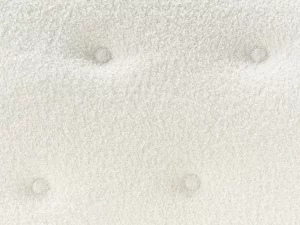 Sofa SKIBBY, white boucle DEF